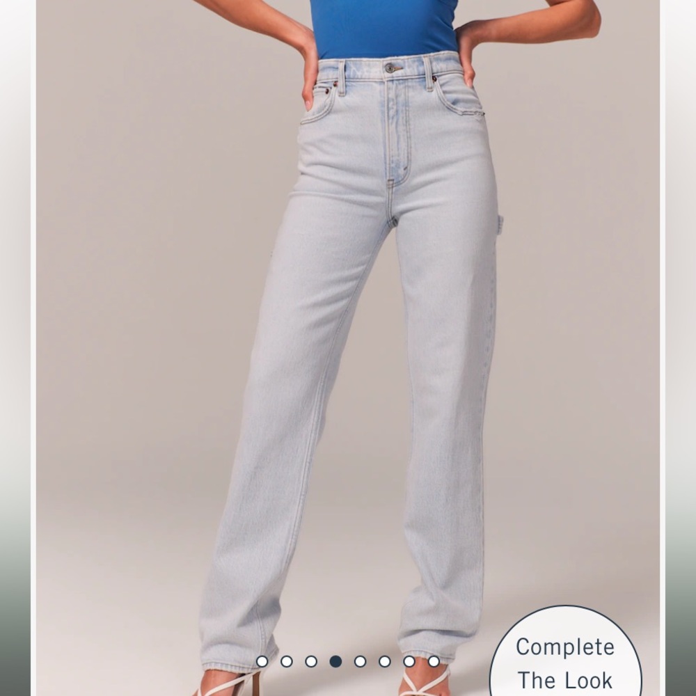 Ultra High Rise 90s Straight Cargo Jean